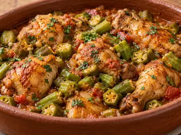 Frango com Quiabo